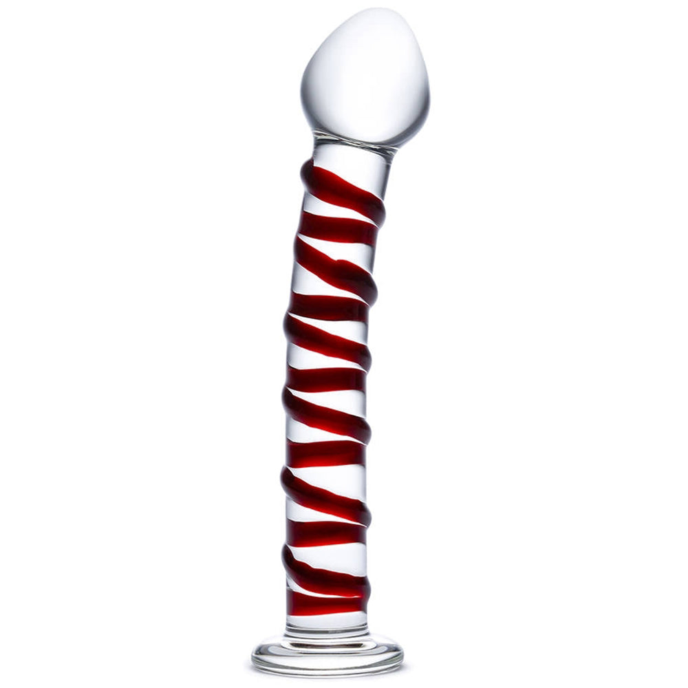 gläs 8 Inch Mr. Swirly Dildo Dildo Sex Toys > G-Spot Dildos - Tophatter Daily Deals